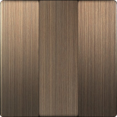 Клавиша Werkel WL12-SW-3G-CP (бронзовый)