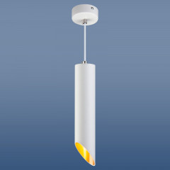 Подвесной светильник Elektrostandard 7011 MR16 WH/GD белый/золото