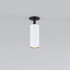 Встраиваемый светильник Elektrostandard Diffe белый/черный 10W 4200K (25052/LED)