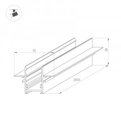 Шинопровод Arlight 046285