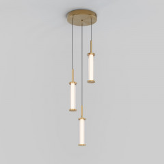 Каскадная люстра Eurosvet 50386/3 LED латунь