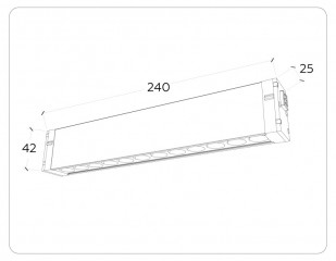 Светильник на шине Ambrella Light GL1302