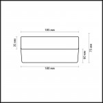 Накладной светильник Odeon Light 2405/1C