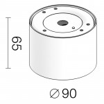 Накладной светильник LeDron LXS0812-8W 4000K