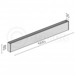 Светильник настенный LeDron GW-M066/65 WHITE