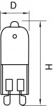 Галогеновая лампа Lightstar 922024
