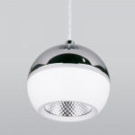Подвесной светильник Elektrostandard DLS023 9W 4200K белый/хром