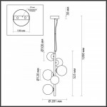 Подвесной светильник Odeon Light 4818/6