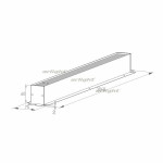 Шинопровод Arlight 028062(1)