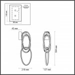 Бра Odeon Light 4875/33WL