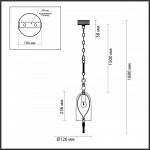 Подвесной светильник Odeon Light 4892/1