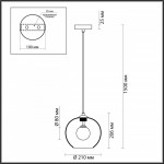 Подвесной светильник Odeon Light 4955/1