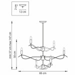 Люстра на штанге Lightstar 733267