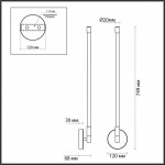 Бра Odeon Light 4393/14WL