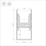 Профиль Arlight 039471