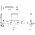 Подвесная люстра Lightstar LR735362873