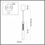Подвесной светильник Odeon Light 6644/7L