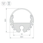 Профиль Arlight 040645