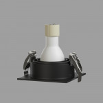 Встраиваемый светильник Elektrostandard 25015/01 GU10 черный