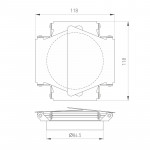 Шторка Arlight 046760