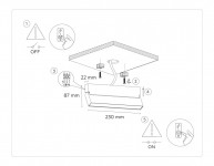 Линейный светильник Ambrella Light TA1818