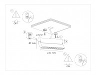 Линейный светильник Ambrella Light TA1825