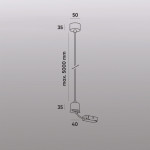 Подвод питания Denkirs TR2124-BK