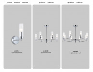 Люстра на штанге Ambrella Light LH55151