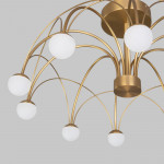 Люстра на штанге Eurosvet 90031/10 LED золото