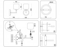 Бра Ambrella Light LH53021