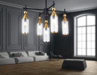 Люстра на штанге Ambrella Light LH55256