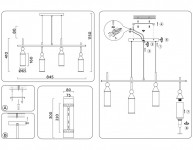 Подвесной светильник Ambrella Light LH55274