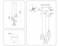 Подвесной светильник Ambrella Light LH58112