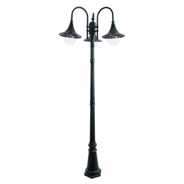 Садовый светильник ARTE Lamp A1086PA-3BG