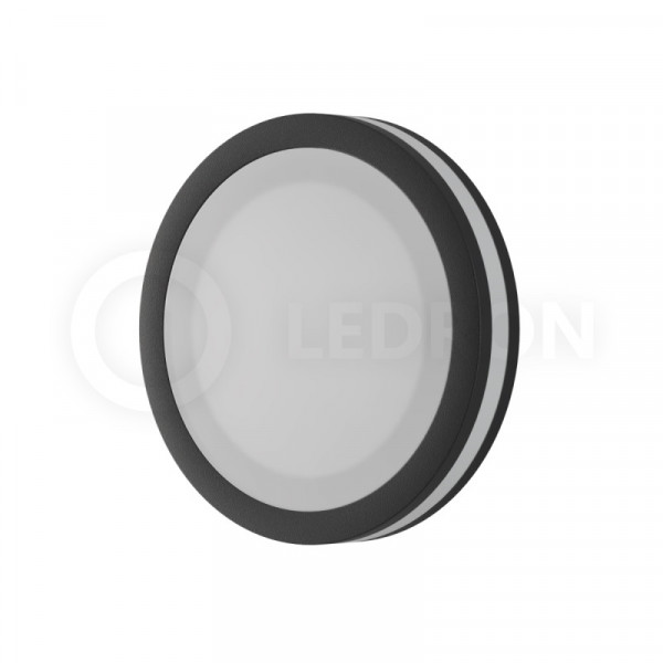 Влагозащищенный светильник LeDron LIP0906-10W-Y4000K Black