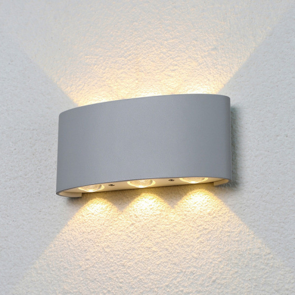 Светильник настенный Elektrostandard 1551 TECHNO LED TWINKY TRIO серый