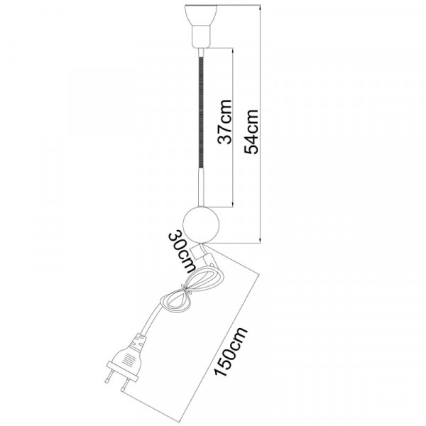 Бра ARTE Lamp A3116AP-1SS