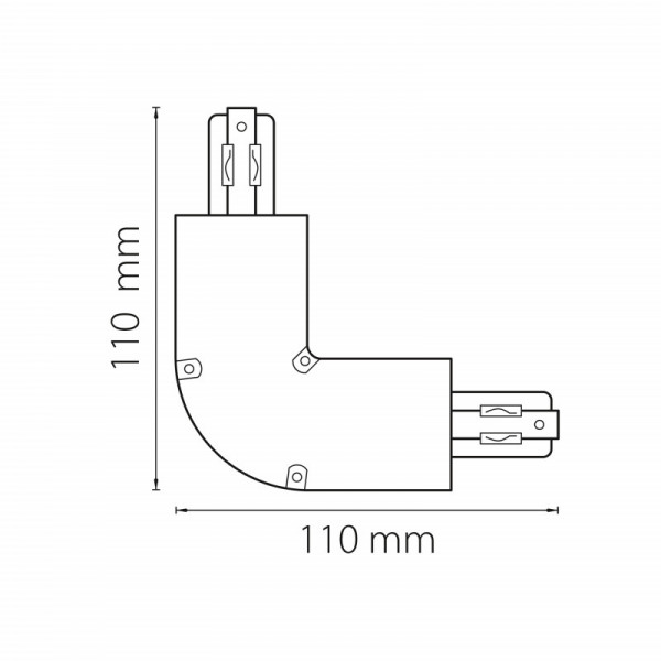 Коннектор Lightstar 504129