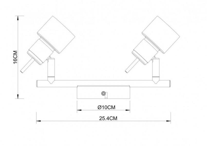 Спот ARTE Lamp A1906PL-2WH