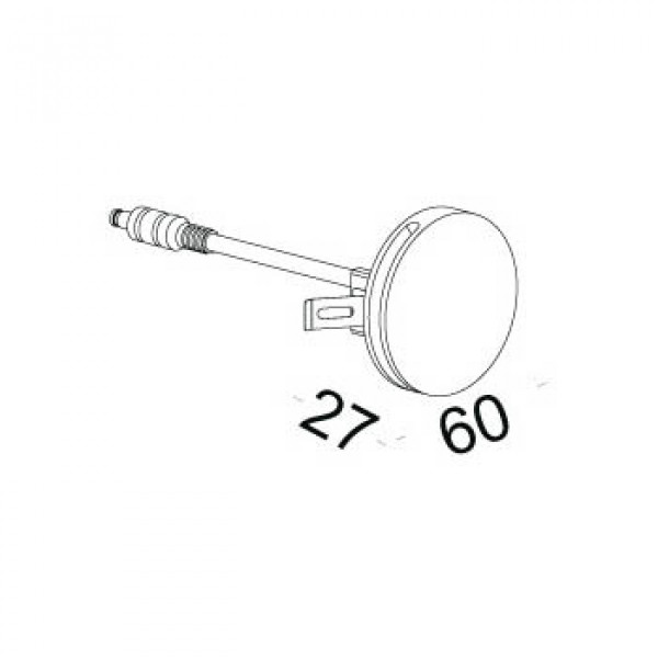 Подсветка ступеней лестницы LeDron ODL044 Black