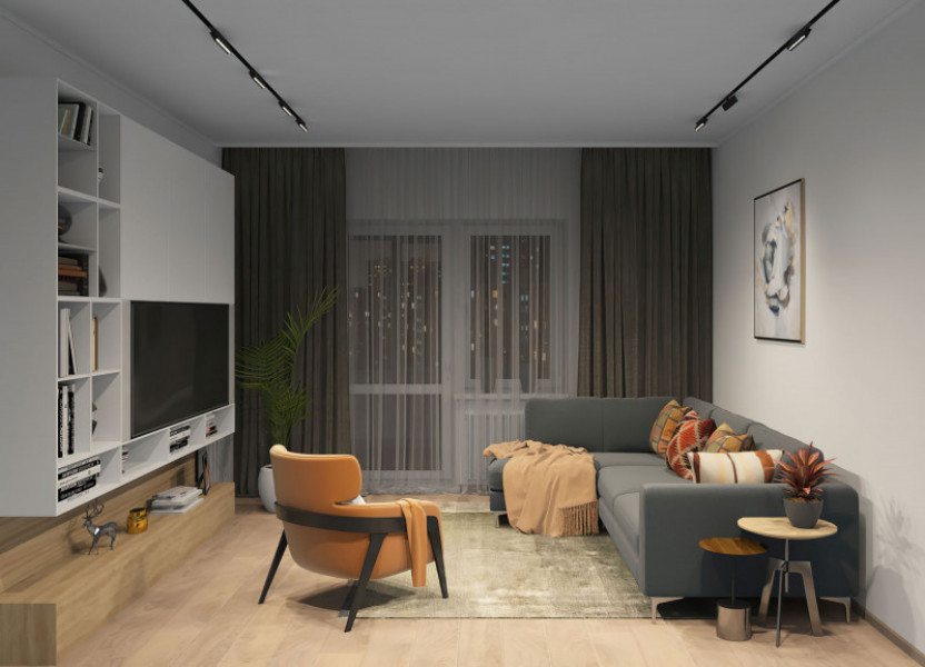 Трековый светильник Denkirs DK8006-BK