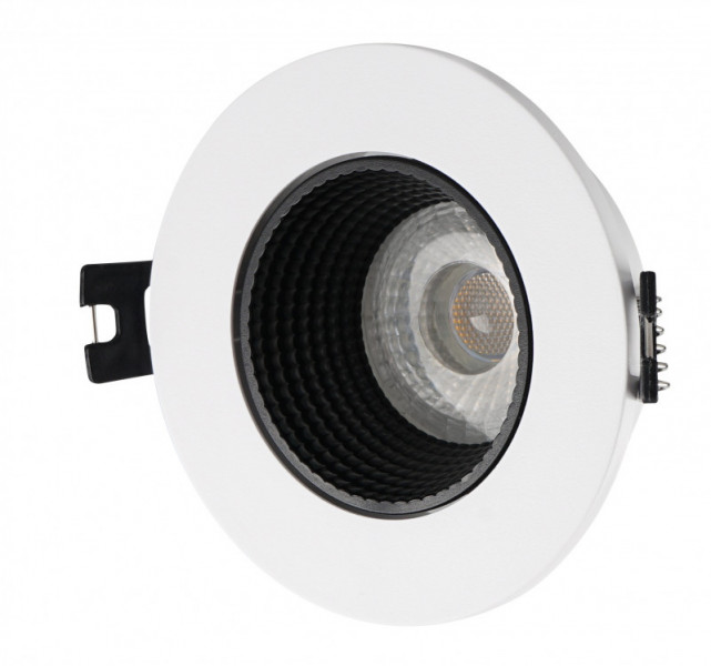 Точечный встраиваемый светильник Denkirs DK3061-WH+BK