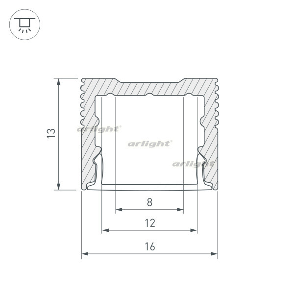 Профиль Arlight 032997