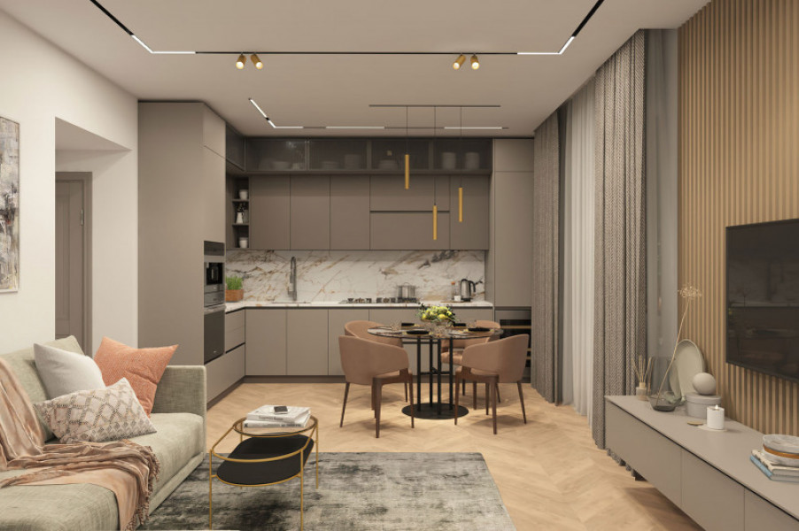 Трековый светильник Denkirs DK8008-BG
