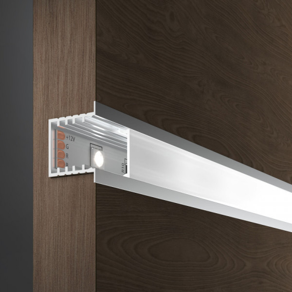 Профиль Elektrostandard LL-2-ALP017 Встраиваемый алюминиевый профиль для LED ленты (