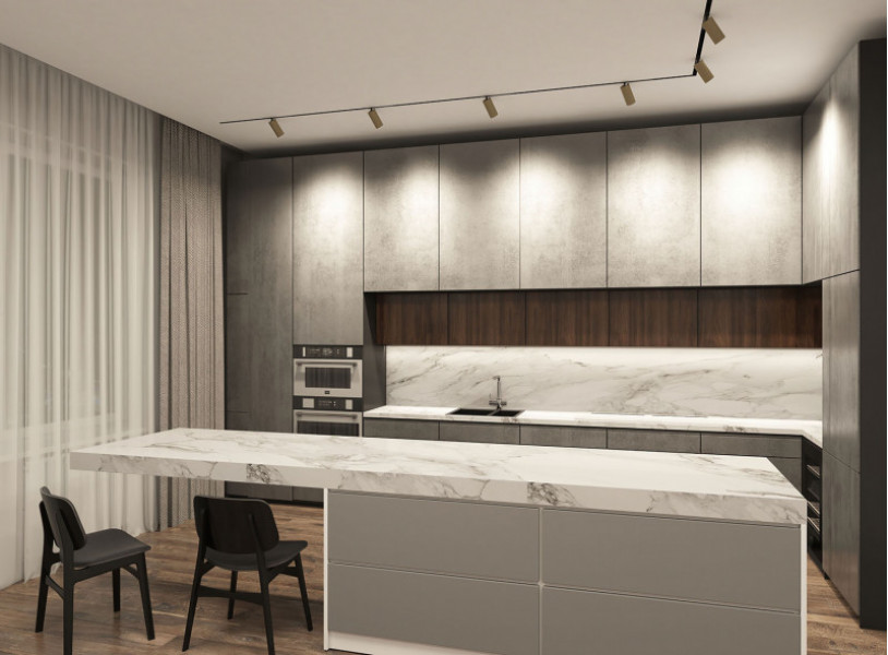Трековый светильник Denkirs DK8020-BG