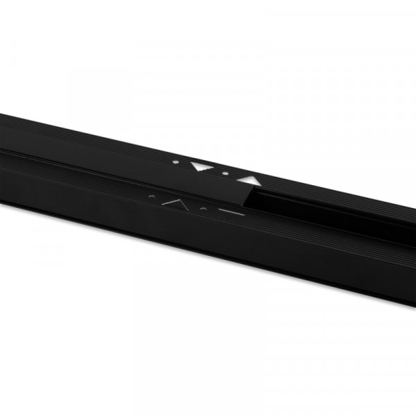 Шинопровод Elektrostandard Slim Magnetic Шинопровод встраиваемый (черный) (1м) 85086/00