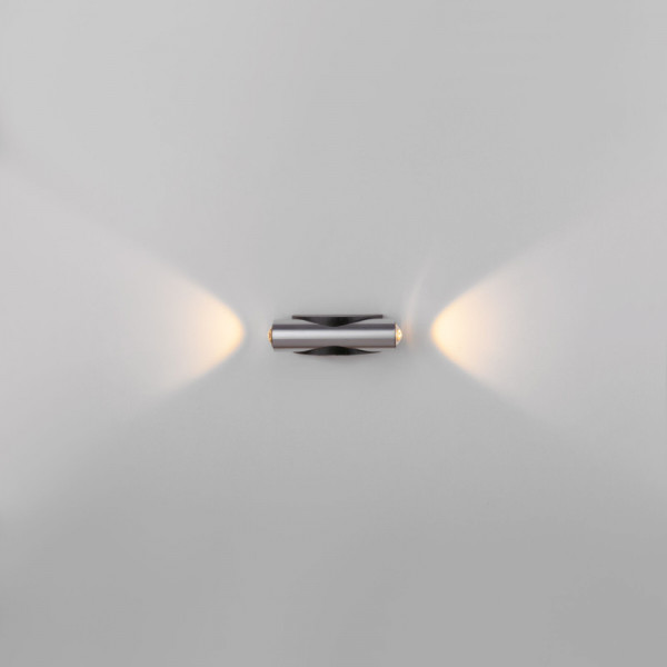 Бра Elektrostandard Steel LED чёрный/сталь (40109/LED)