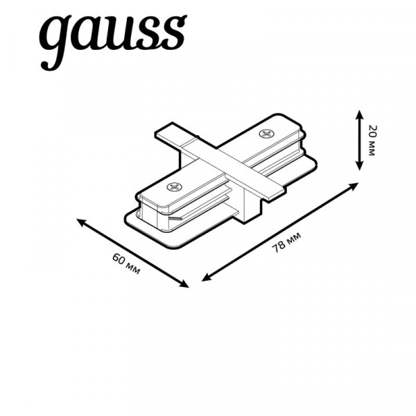Коннектор Gauss TR132