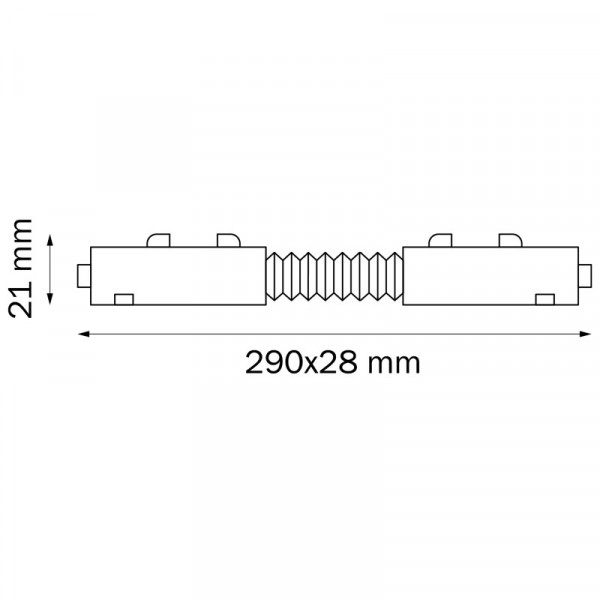 Соединитель для шинопровода Lightstar 505156